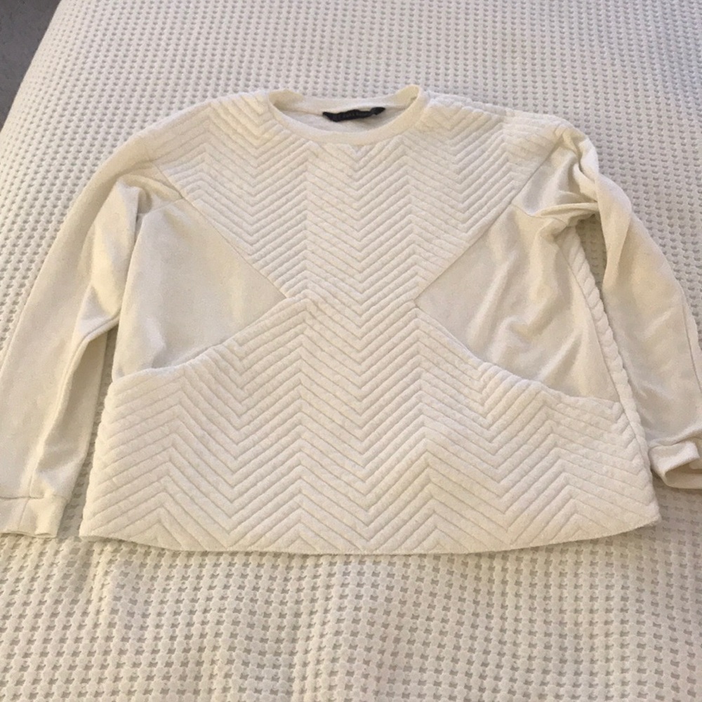 Zara Retro Pullover with Pockets